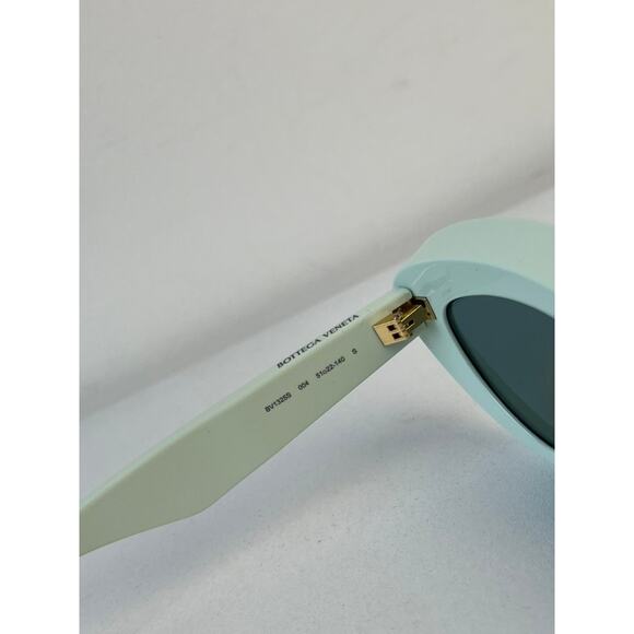 NEW Bottega Veneta BV1325S Green Cat Eye Sunglasses - Picture 9 of 9